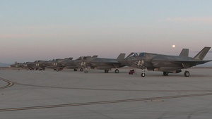 U.S. Marines Train With F-35B Lightning II Fighter Jet