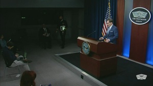 Pentagon Press Secretary Holds Briefing 