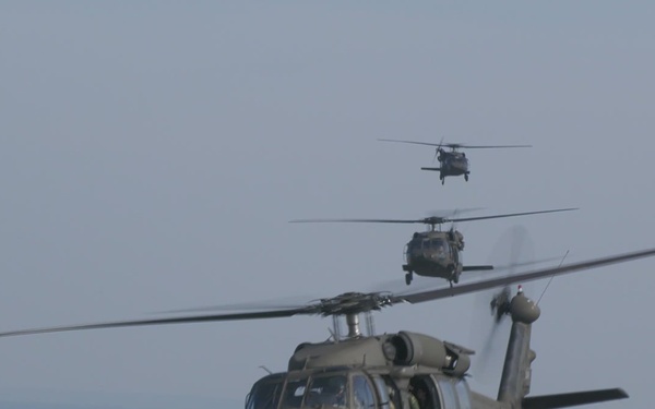 B-Roll ALFS 2022, Airborne School, Riggers, UH-60 ride