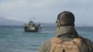 U.S. Marines Perform an Amphibious Landing During Exercise Cold Response 22