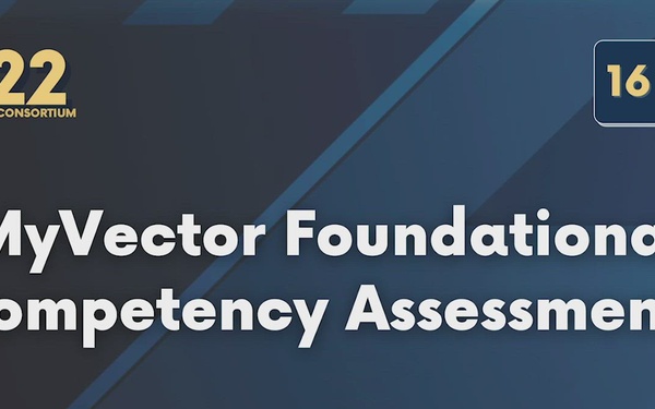 LPC-22 My Vector Foundational Competency Assessments