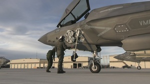 U.S. Marines Employ F-35B Lightning II For Nighttime Training