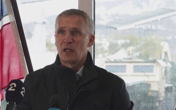 Press conference by NATO Secretary General during his visits to Exercise Cold Response (opening remarks)