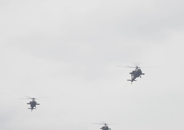 SCARNG Arrival of new Apache E-model