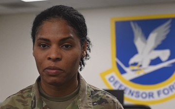 Georgia Air National Guardsmen Talks About Her Career as a Security Forces Member at the 165th Airlift Wing