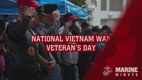 Marine Minute: National Vietnam War Veteran's Day