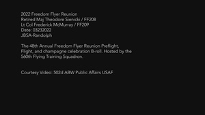 48th Freedom Flyer Reunion