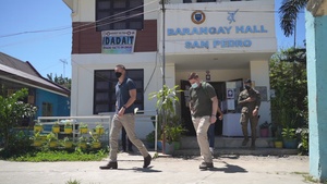 Balikatan 22: 3d Civil Affairs Group visit a U.S. Forces-built medical facility