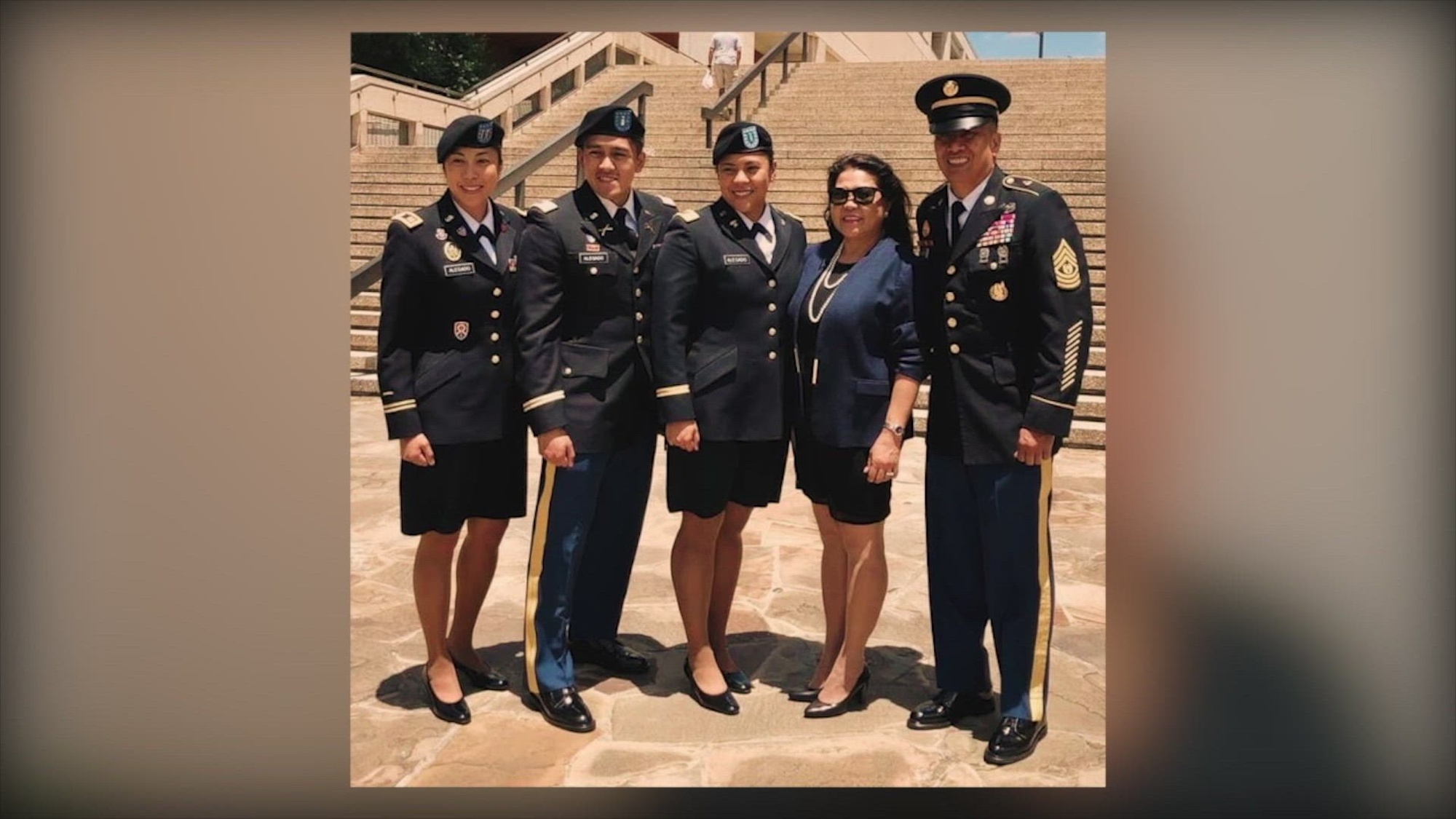 In honor of Asian American and Pacific Islander Heritage Month, members of the Alegado family share parallels in their Filipino heritage and their experience as a military family. Members of the Alegado family immigrated to the U.S. from San Antonio, Zambales, Philippines. (U.S. Army Reserve video by Sgt. Leon Orange)