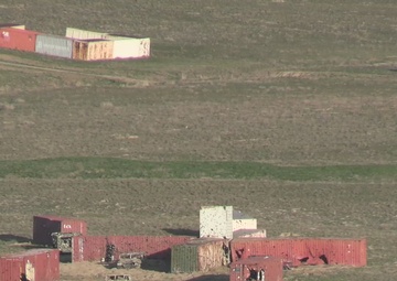 U.S. Marines Drop Simulation Ordnance and Conduct Strafing Runs With F-35B Lightning II