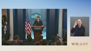 Press Briefing with Director of Communications Kate Bedingfield