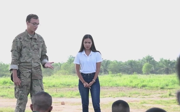 Hanuman Guardian 22: SPC Kendrick Guerrero Spotlight B-Roll/Interview