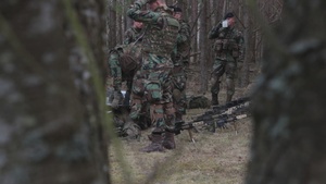 Dutch Royal Marines conduct tactical training at Grafenwoehr Training Area