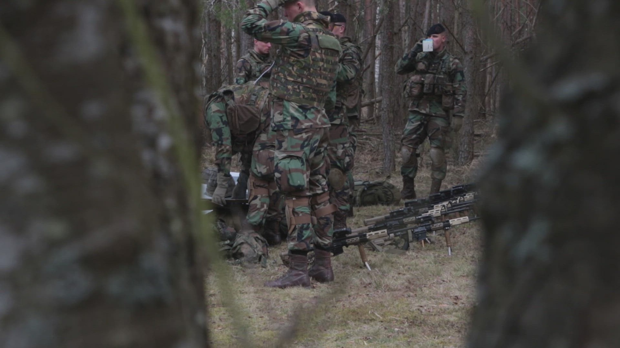 Dutch Royal Marines conduct tactical training at Grafenwoehr Training Area March 18, 2022 through March 24, 2022.