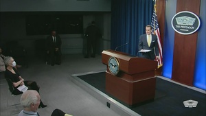 Pentagon Press Secretary Holds Briefing