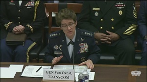  TRANSCOM Commander Speaks to House Subcommittee on Posture Part 2