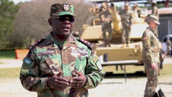 SFAB and Republic of Ghana CSA speak at African Land Forces Summit 2022