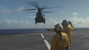 Balikatan 22- USS Miguel Keith Marine & Army Flight Operations B-Roll