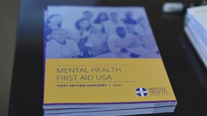 Mental Health First Aid Course, First Sgt. Symposium