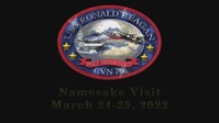 USS Ronald Reagan (CVN 76) Namesake Visit 2022