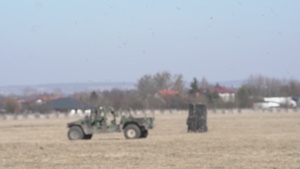 U.S. Paratroopers conduct sling load training in Poland