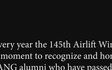 145th Airlift Wing Memorial Wall Ceremony April 2022