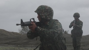Balikatan 22- AFP, U.S. Marines Conduct Patrol Tactics