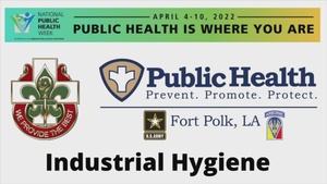 BJACH National Public Health Week:  Industrial Hygiene