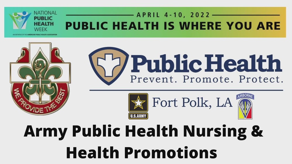 DVIDS - Video - BJACH National Public Health Week: Army Public Health ...