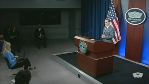 Pentagon Press Secretary Holds Briefing 