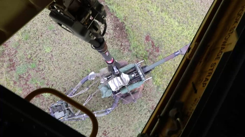 Hawaii Army National Guard 211th Aviation Regiment and 1-487th Field Artillery Sling Load Training [B-ROLL]