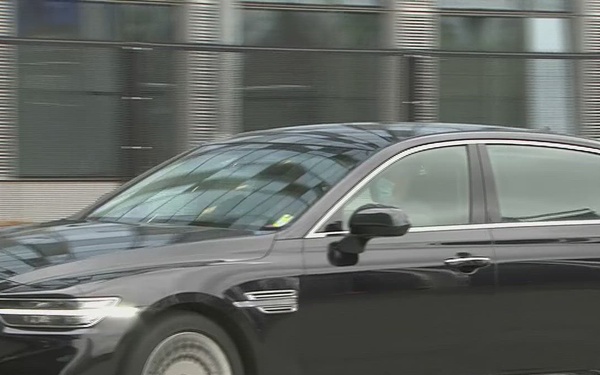 South Korean Minister of Foreign Affairs arrives at NATO HQ for the meeting of NATO Ministers of Foreign Affairs - 6 April 2022
