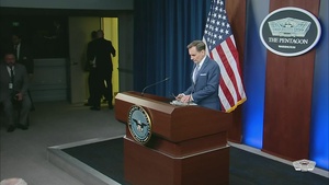 Pentagon Press Secretary Holds Briefing 