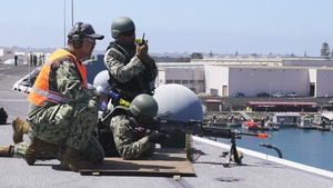 USS Carl Vinson Naval security forces conduct training