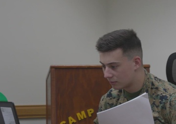 Camp Mujuk's Physical Security Specialist