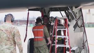 509th Bomb Wing maintenance crews refuel B-2 Spirit stealth bombers during Exercise Agile Tiger