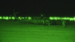 1-135th Assault Helicopter Battalion conducts night operations during Exercise Agile Tiger