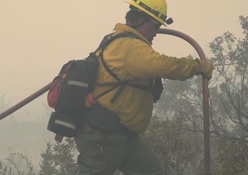 Joint Base San Antonio-Camp Bullis Fire, April 10, 2022 - B-Roll II