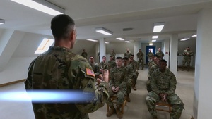 Day 1 of Installation Management Command-Europe’s Best Warrior Competition is in the books. The Soldiers arrived, signed in and completed the layout competition.  Sandra Roemer, U.S. Army
