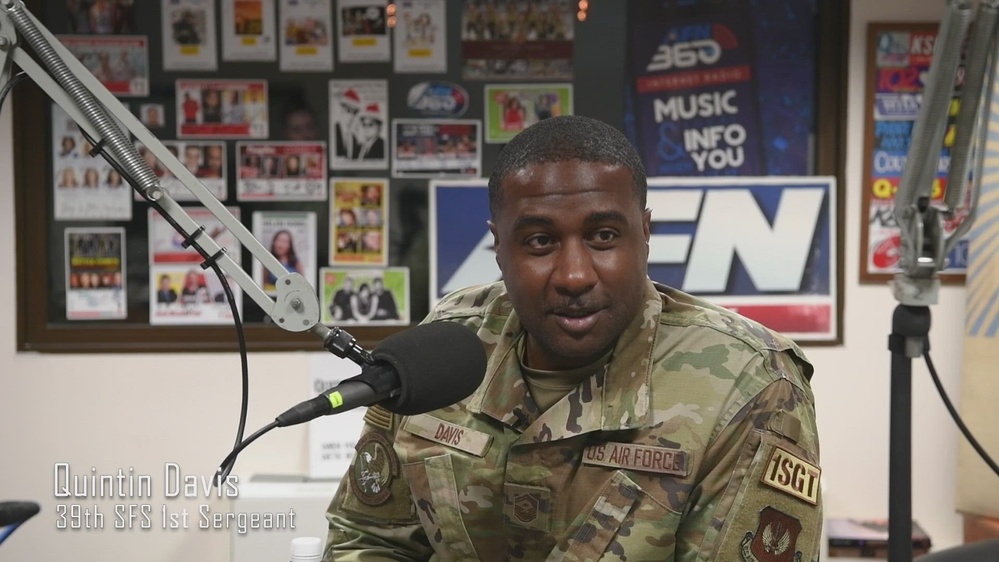 DVIDS Video AFN Incirlik Diamond Dialogue SMSgt Quentin Davis Jr