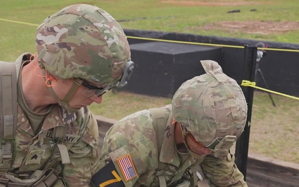 2022 Best Ranger Competition Day 2 demolition lane B-Roll (60 fps)
