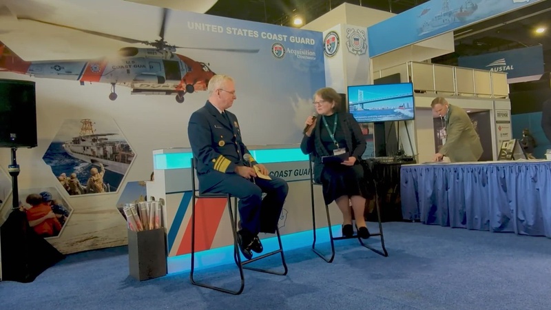 Coast Guard Atlantic Area commander speaks at Sea Air Space conference
