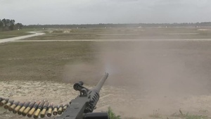 2nd LAAD machine-gun training