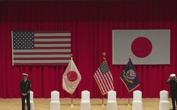 Submarine Group 7 Change of Command.
