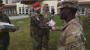German Marksmanship Badge Award Ceremony