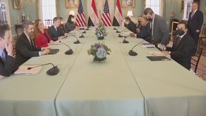 Secretary of State Antony J. Blinken meets with Egyptian Foreign Minister Sameh Shoukry