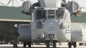 HMH-461's CH-53K King Stallion's First Operational Flight (B-Roll)