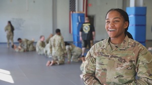 Pfc. Hernandez Speaks on Combatives Course Experience