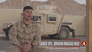 Lance Cpl. Brayan Macias-Ruiz overcomes adversity in the process of becoming a U.S. citizen