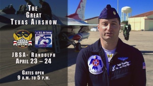 Thunderbirds at the 2022 Great Texas Airshow JBSA-Randolph